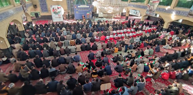 برگزاری چهارمین سالگرد شهادت حاج‌قاسم سلیمانی در پیرانشهر