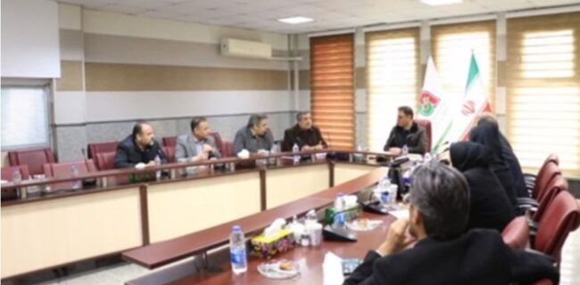 جلسه پدافند غیرعامل در پایانه مرزی تمرچین