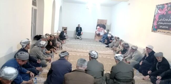 نشست هم‌اندیشی فرماندار با جامعه روحانیون پیرانشهر