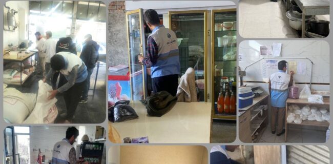 نظارت بازرسان بهداشت پیرانشهر از اماکن