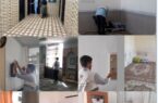 نظارت بهداشتی مدارس اسکان مسافران نوروزی پیرانشهر