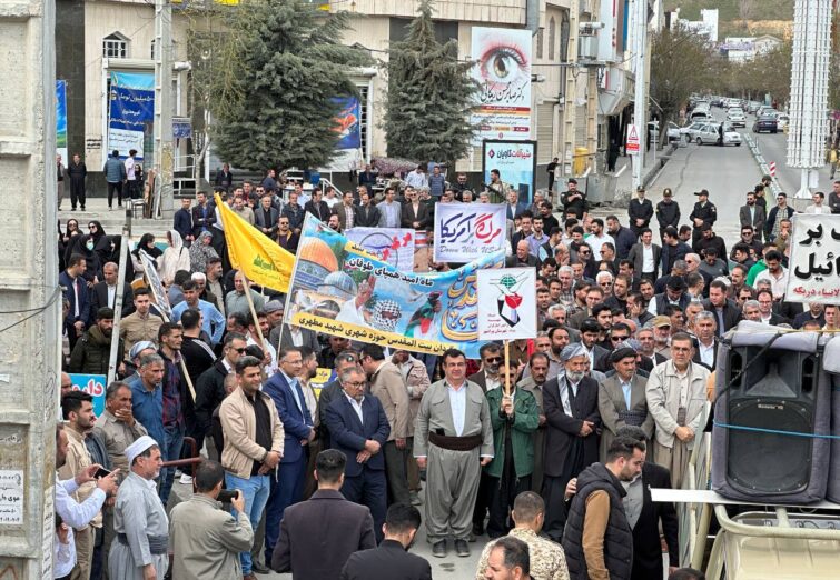 راهپیمایی روز جهانی قدس در پیرانشهر