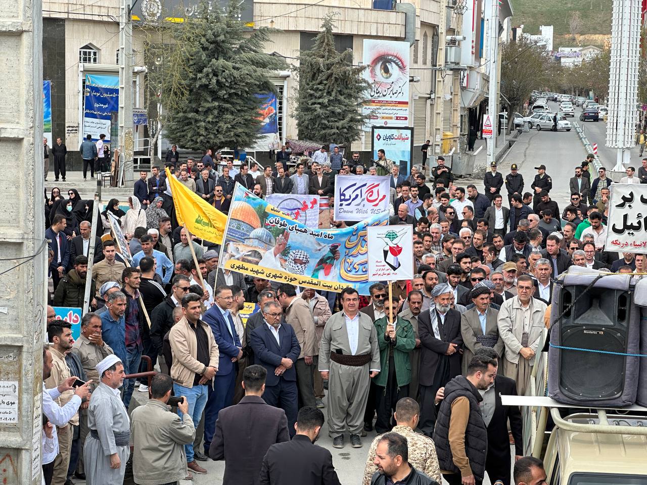 راهپیمایی روز جهانی قدس در پیرانشهر