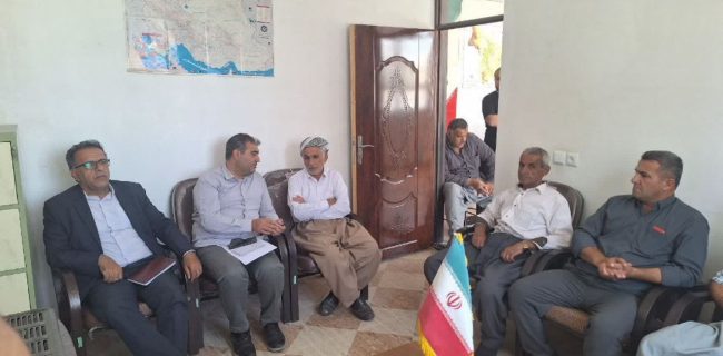 تامین آب شرب و زمین روستای بندره تامین آب شرب و زمین روستای بندره